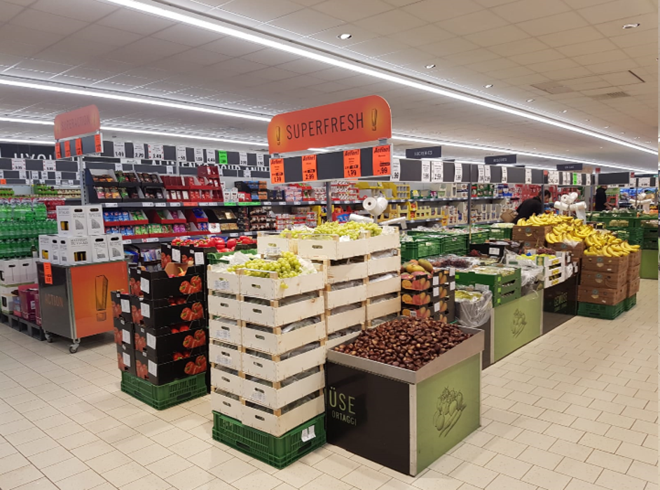 Lidl Suisse, Fin du Mossard in Courgevaux