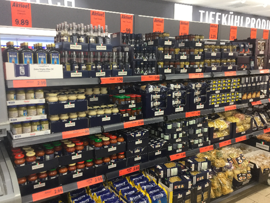 Lidl Schweiz, Holzackerstrasse in Biberist