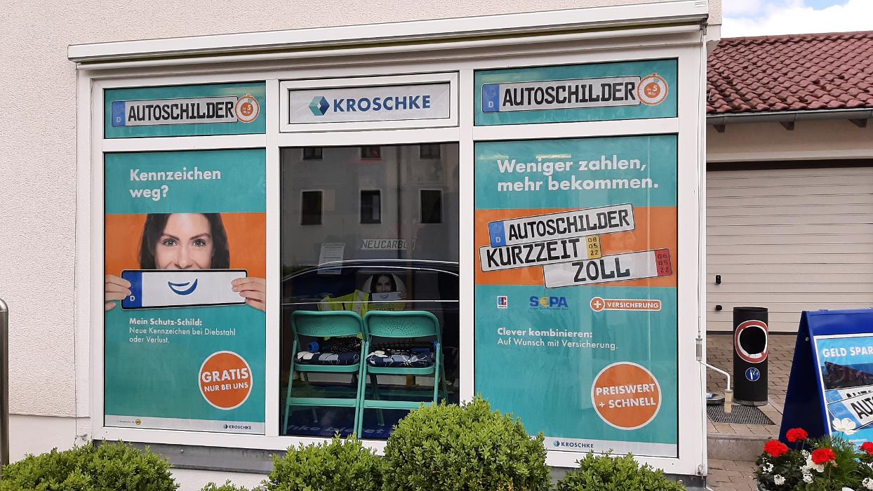 Kroschke Kfz Kennzeichen, Beethovenstraße in Amberg