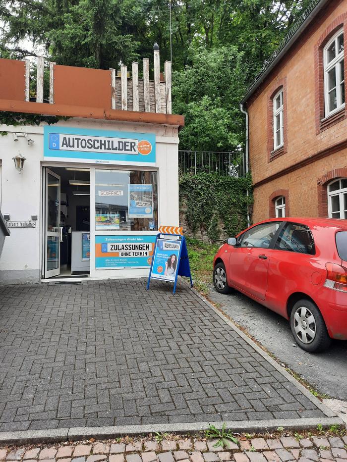 Kroschke Kfz Kennzeichen, Limburger Straße in Weilburg