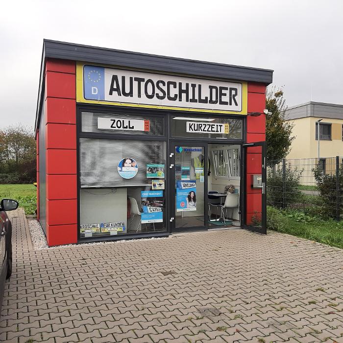 Kroschke Kfz Kennzeichen, Alfred-Nobel-Straße in Bingen am Rhein