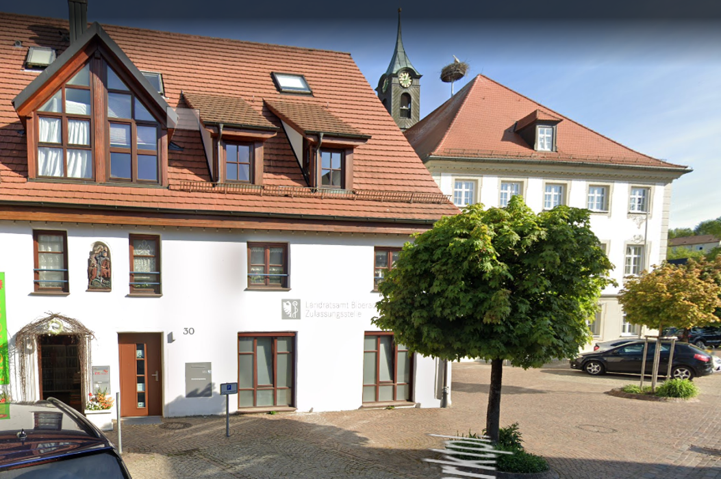 Kroschke Kfz Kennzeichen, Marktplatz in Ochsenhausen