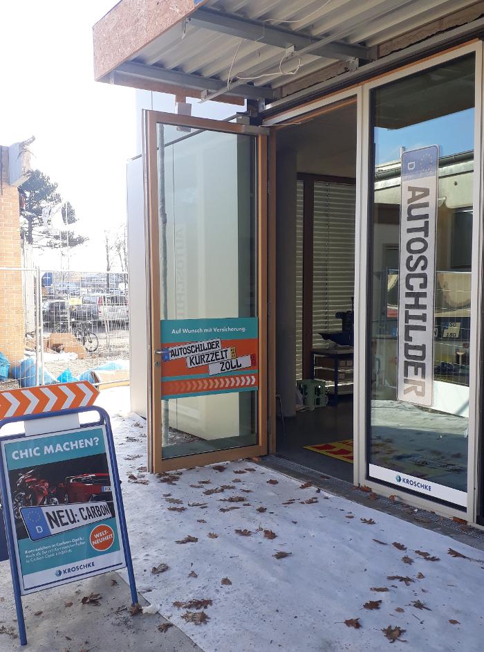 Kroschke Kfz Kennzeichen, Senator-Schwartz-Ring in Soest