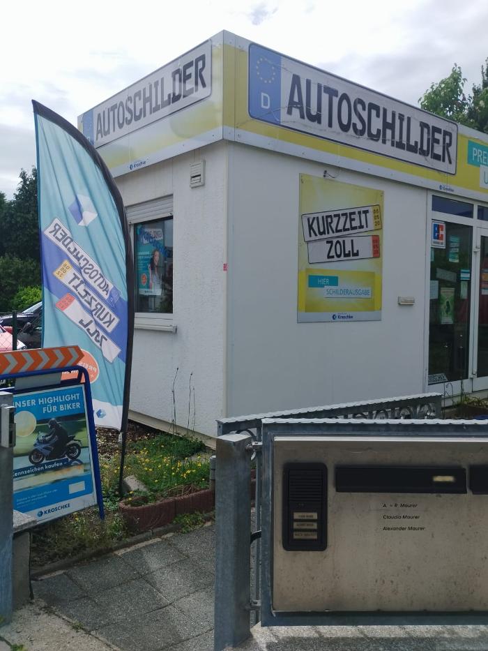 Kroschke Kfz Kennzeichen, Sauerbornstraße in Karben