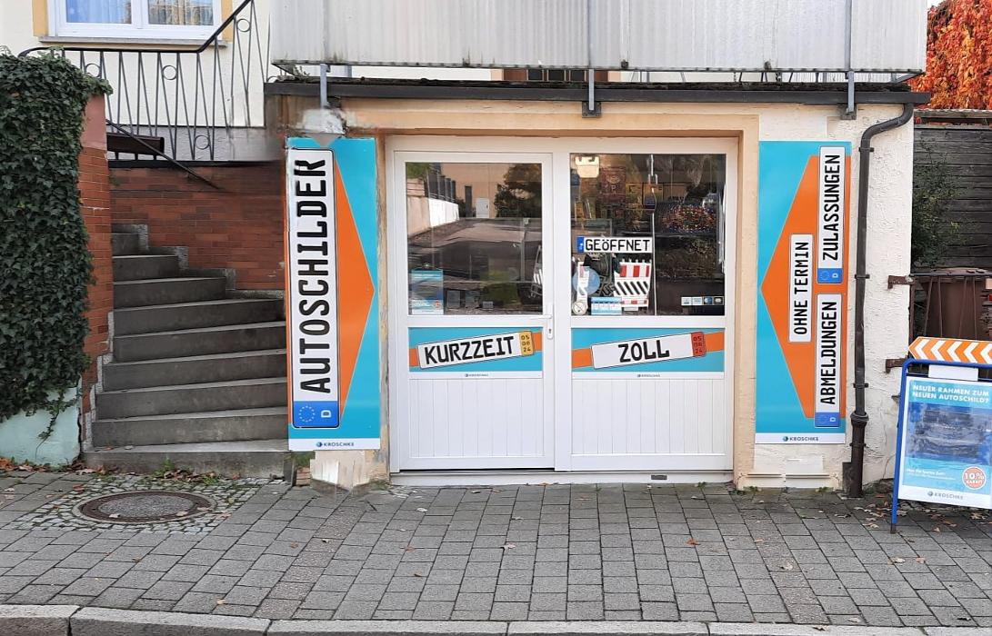 Kroschke Kfz Zulassungen und Kennzeichen, Sonnenstraße in Gunzenhausen