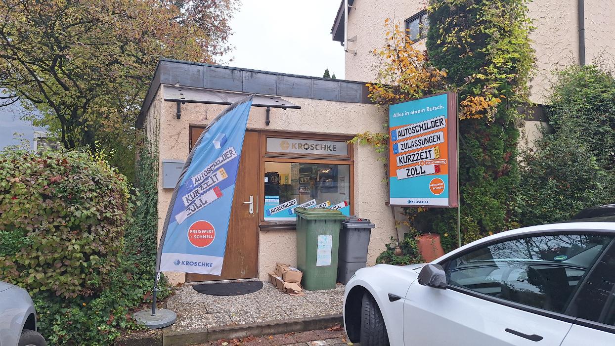 Kroschke Kfz Kennzeichen, Gartenstraße in Ravensburg