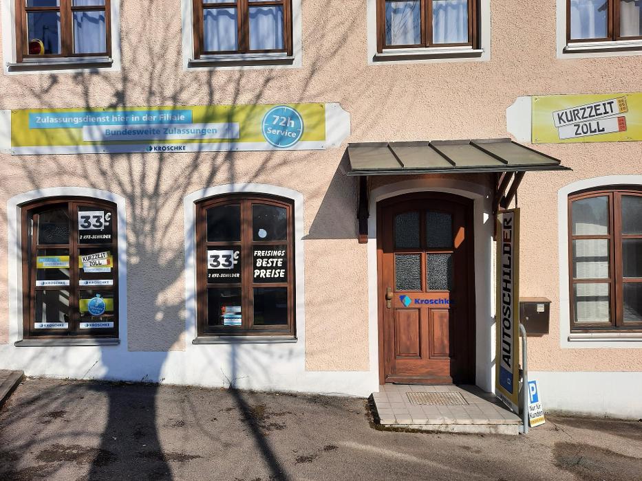 Kroschke Kfz Zulassungen und Kennzeichen, Alte Poststraße in Freising