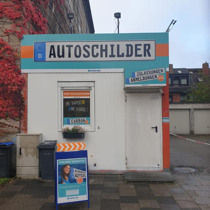 Kroschke Kfz Zulassungen und Kennzeichen, Artilleriestraße in Bremerhaven