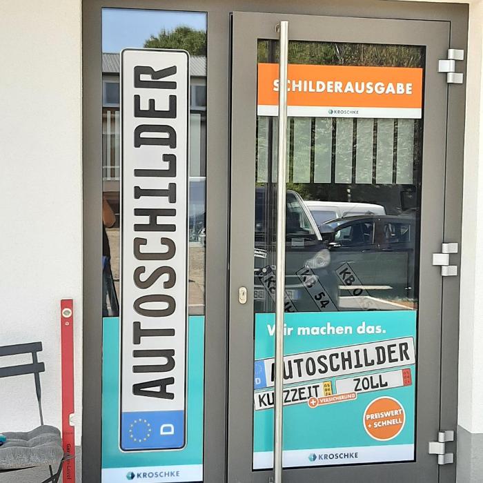 Kroschke Kfz Kennzeichen, Jahnstraße in Frankenberg (Eder)