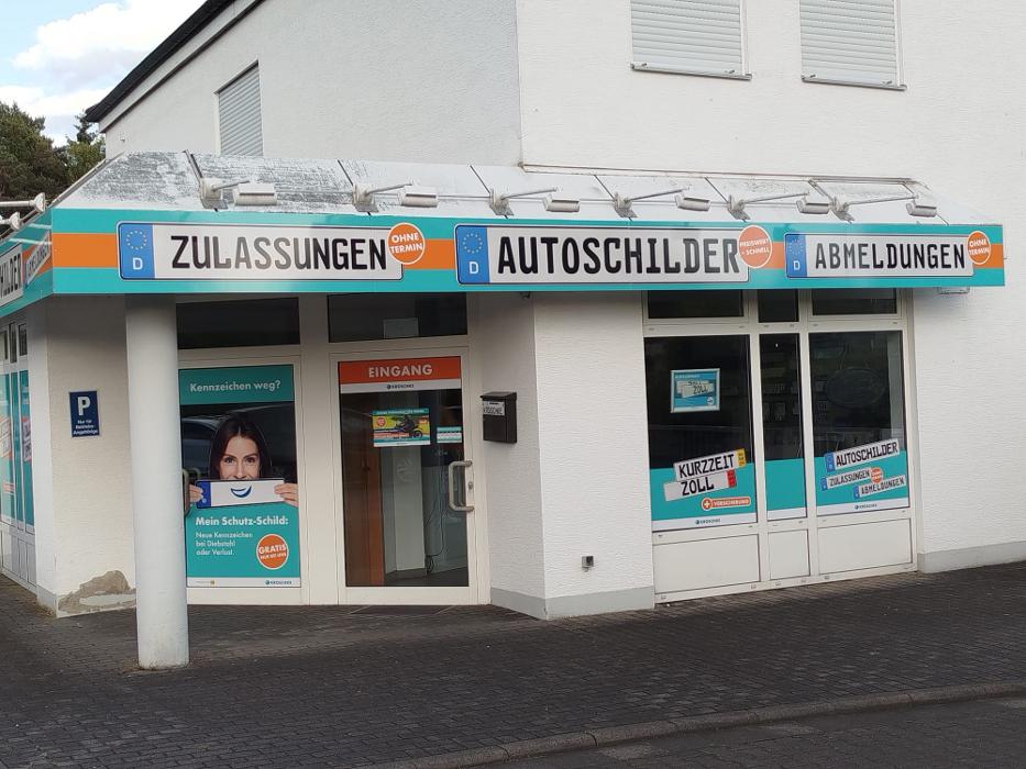 Kroschke Kfz Kennzeichen, Im Niederfeld in Linsengericht