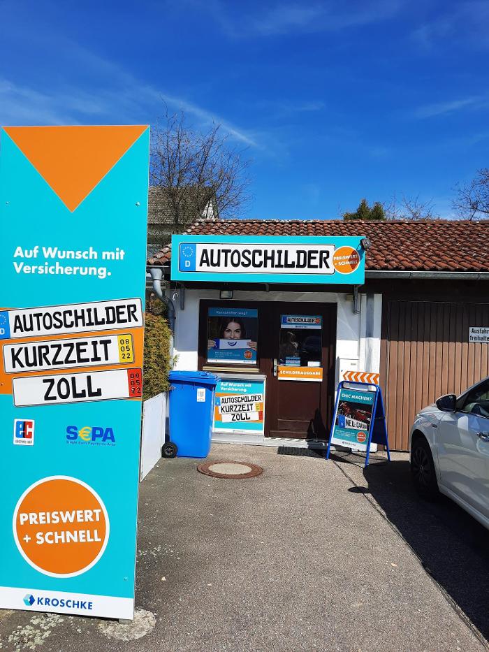 Kroschke Kfz Zulassungen und Kennzeichen, Osserstraße in Cham