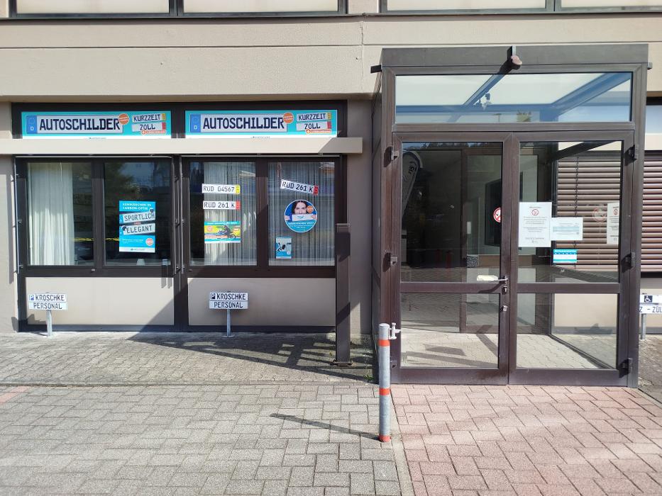 Kroschke Kfz Kennzeichen, Black-und-Decker-Straße in Idstein