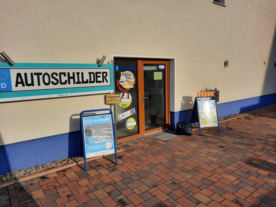 Kroschke Kfz Zulassungen und Kennzeichen, Riesaer Straße in Bad Liebenwerda