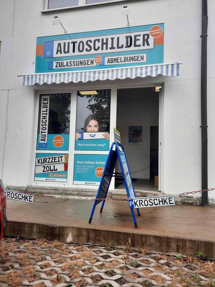 Kroschke Kfz Zulassungen und Kennzeichen, Reichenbacher Straße in Plauen