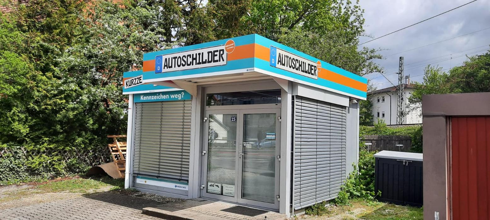 Kroschke Kfz Kennzeichen, Wilhelm-Merz-Straße in Aalen