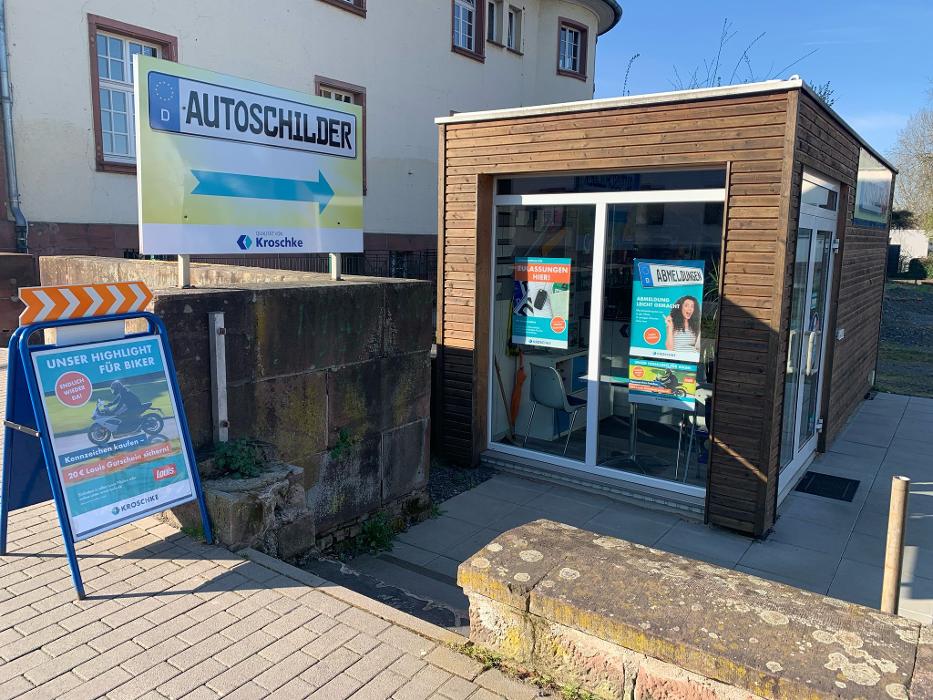 Kroschke Kfz Kennzeichen, Berliner Straße in Büdingen