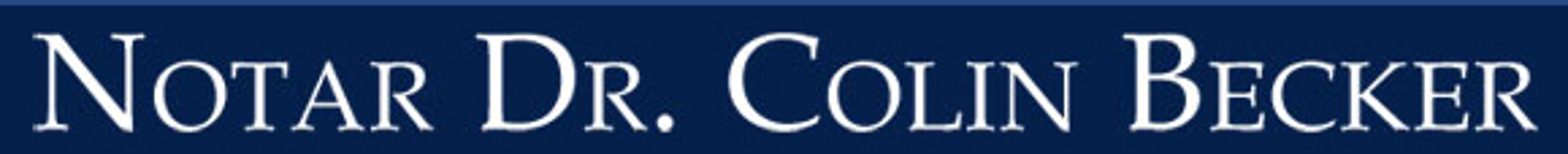 Notar Dr. Colin Becker in Bruchsal
