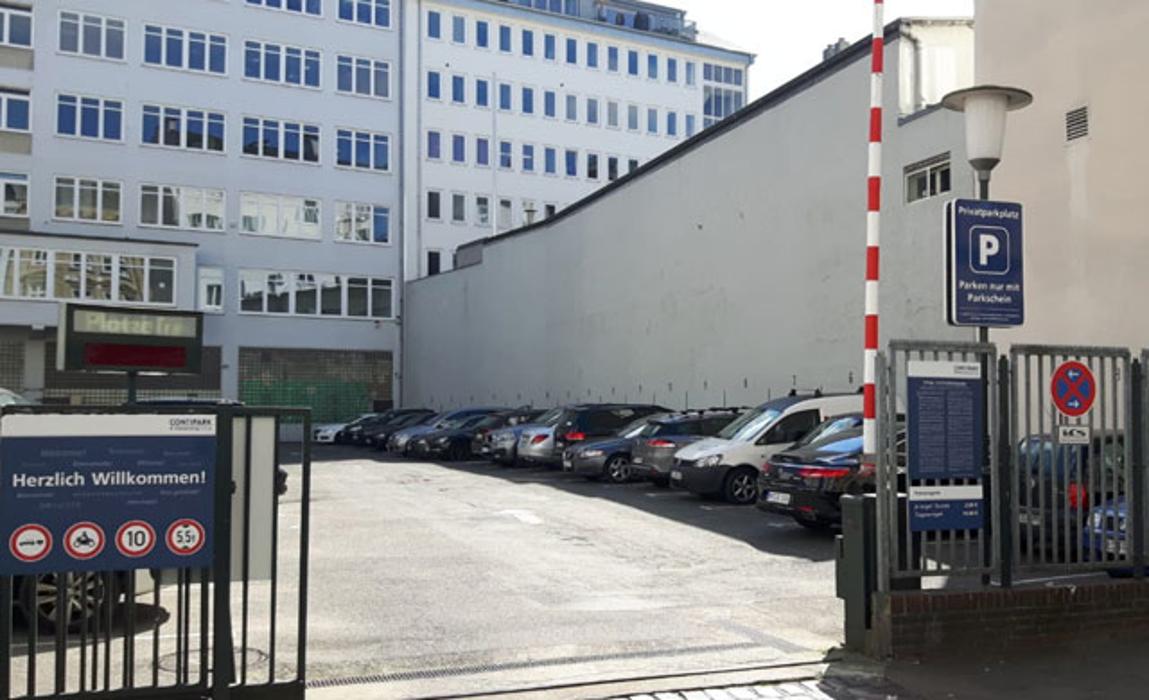 CONTIPARK Parkplatz Hansa-Theater, Bremer Reihe in Hamburg