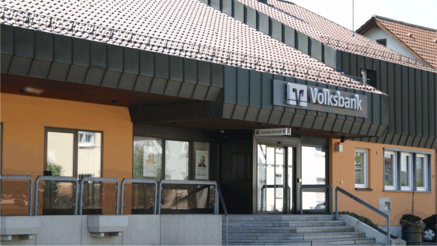 Volksbank Mittlerer Neckar eG, Filiale Beuren, Neuffener Straße in Beuren
