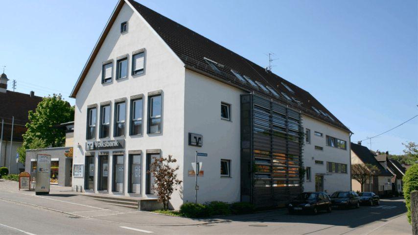Volksbank Mittlerer Neckar eG, Filiale Linsenhofen, Theodor-Heuss-Straße in Frickenhausen
