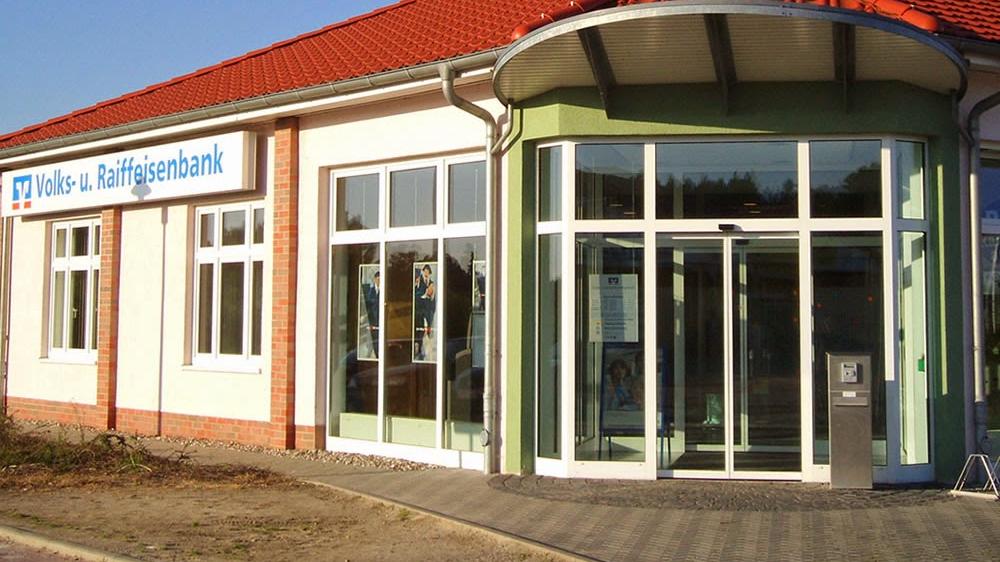 VR Bank Mecklenburg, Geldautomat Lalendorf, Koppelweg in Lalendorf