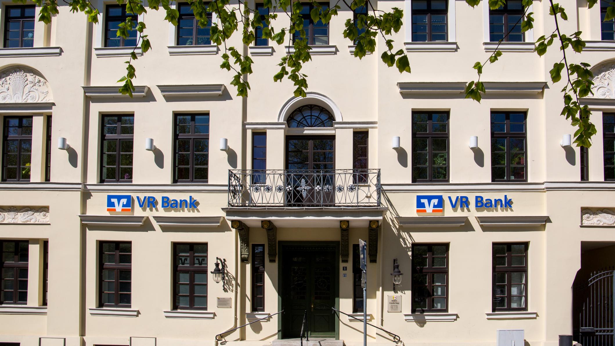 VR Bank Mecklenburg, Regionalzentrum Bad Doberan, Severinstraße in Bad Doberan