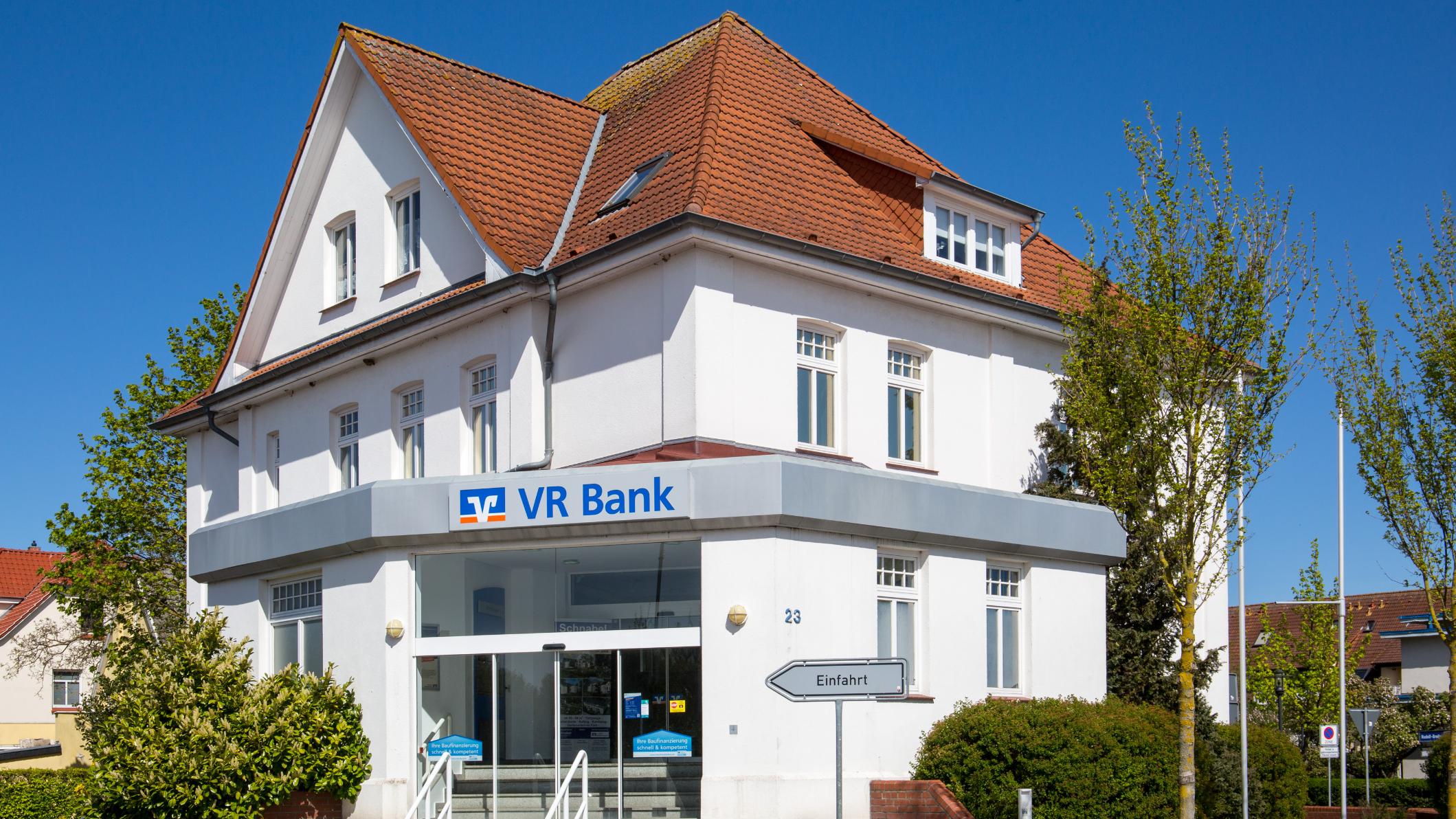 VR Bank Mecklenburg, Regionalzentrum Kühlungsborn, Doberaner Straße in Kühlungsborn