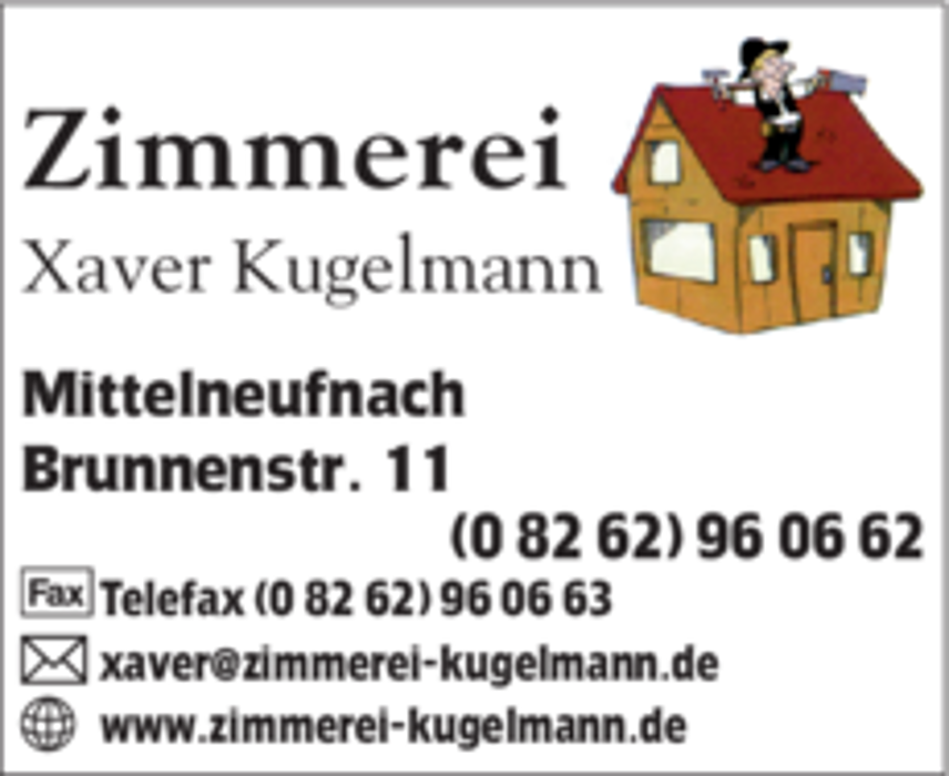 Zimmerei Kugelmann in Mittelneufnach