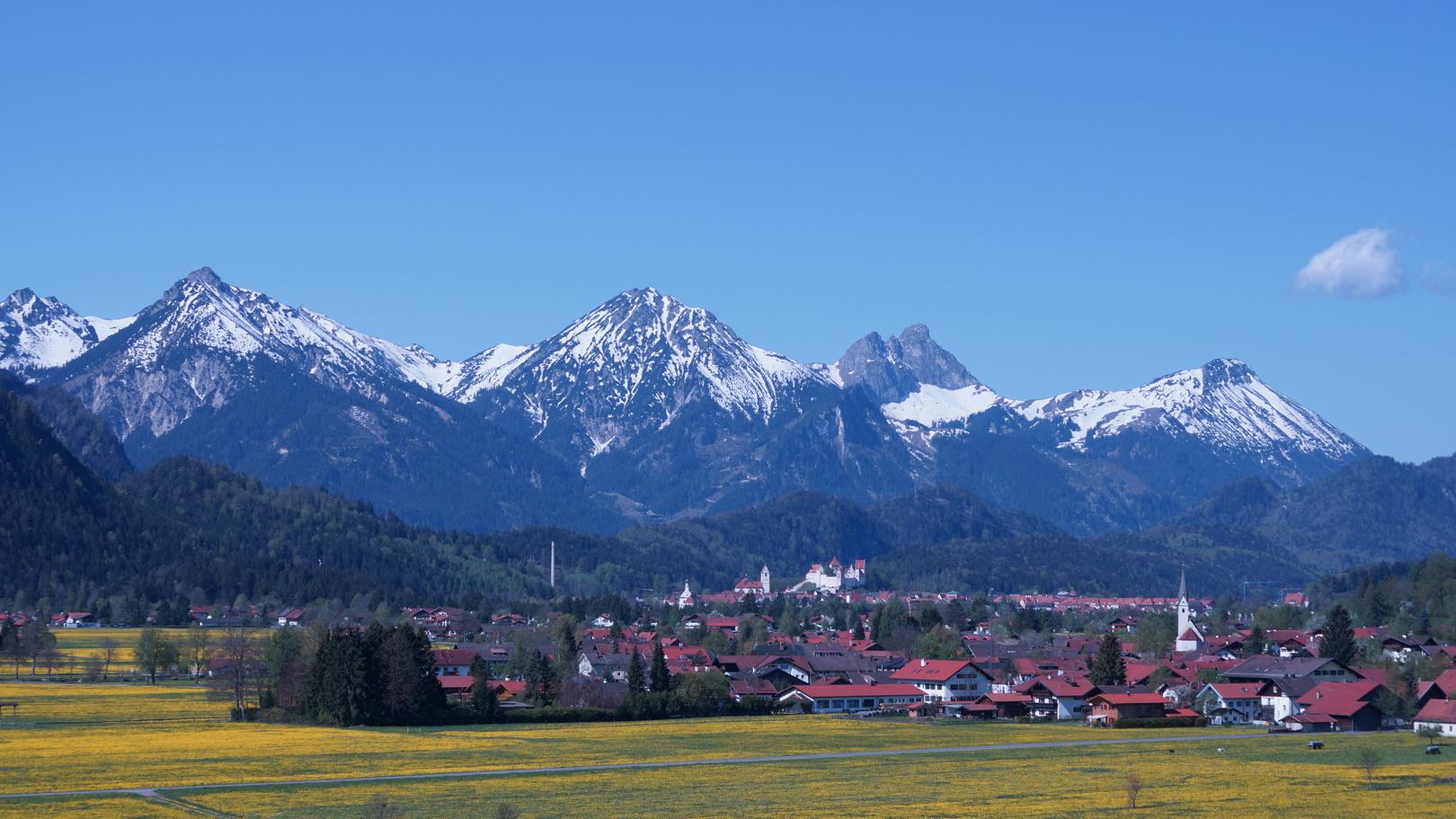 Allgäuglück Schwangau, Afrastraße in Schwangau