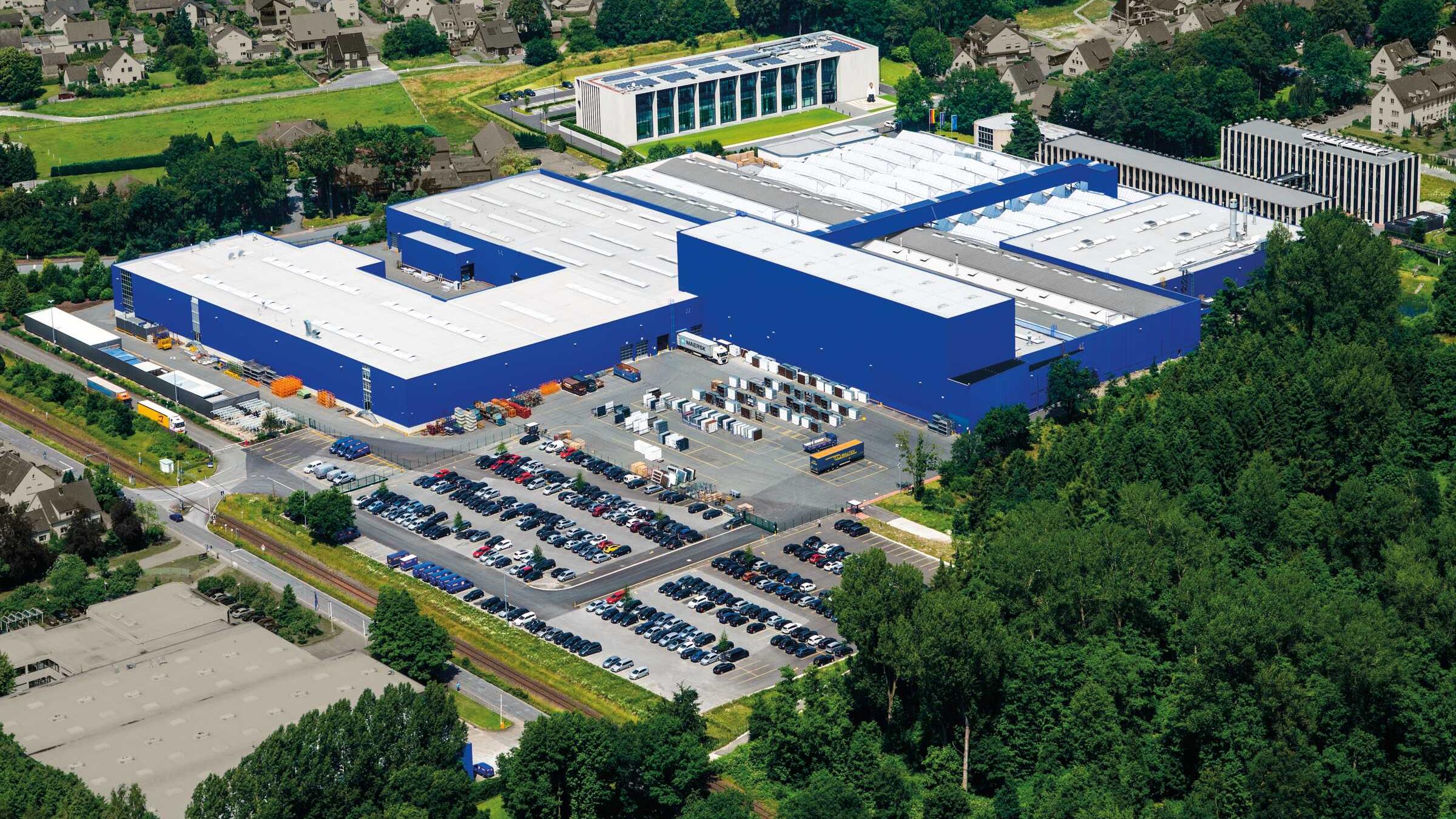 Hörmann KG Amshausen (Produktionsstandort), Upheider Weg in Steinhagen