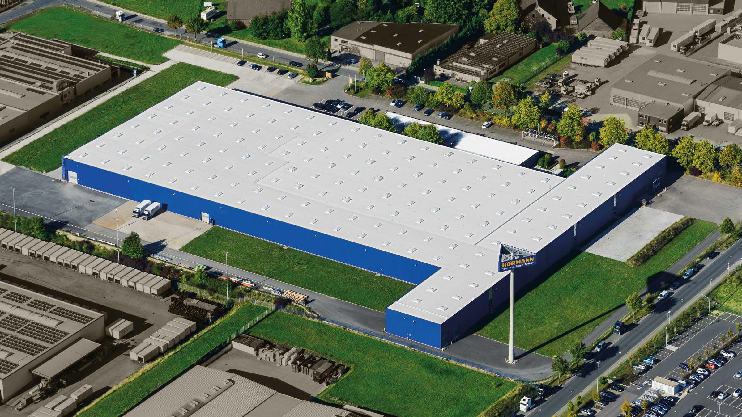 Hörmann KG Dissen (Produktionsstandort), Industriestraße in Dissen am Teutoburger Wald