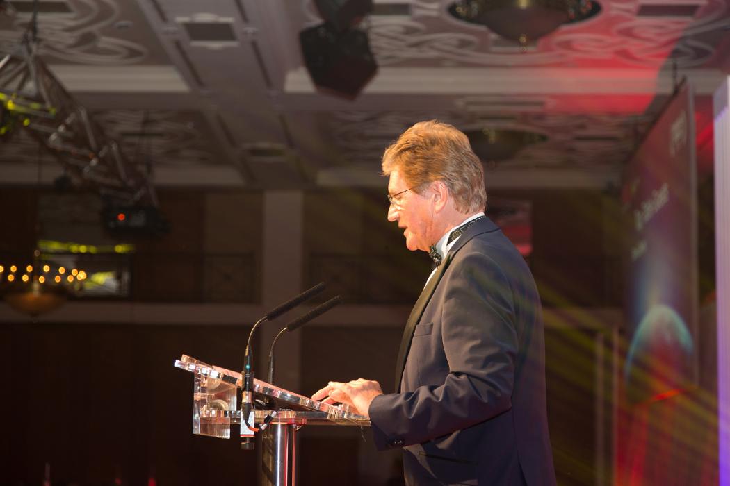 Hosting the HEA (UK Lighting Industry) awards, Celtic Manor, South Wales, 2015
