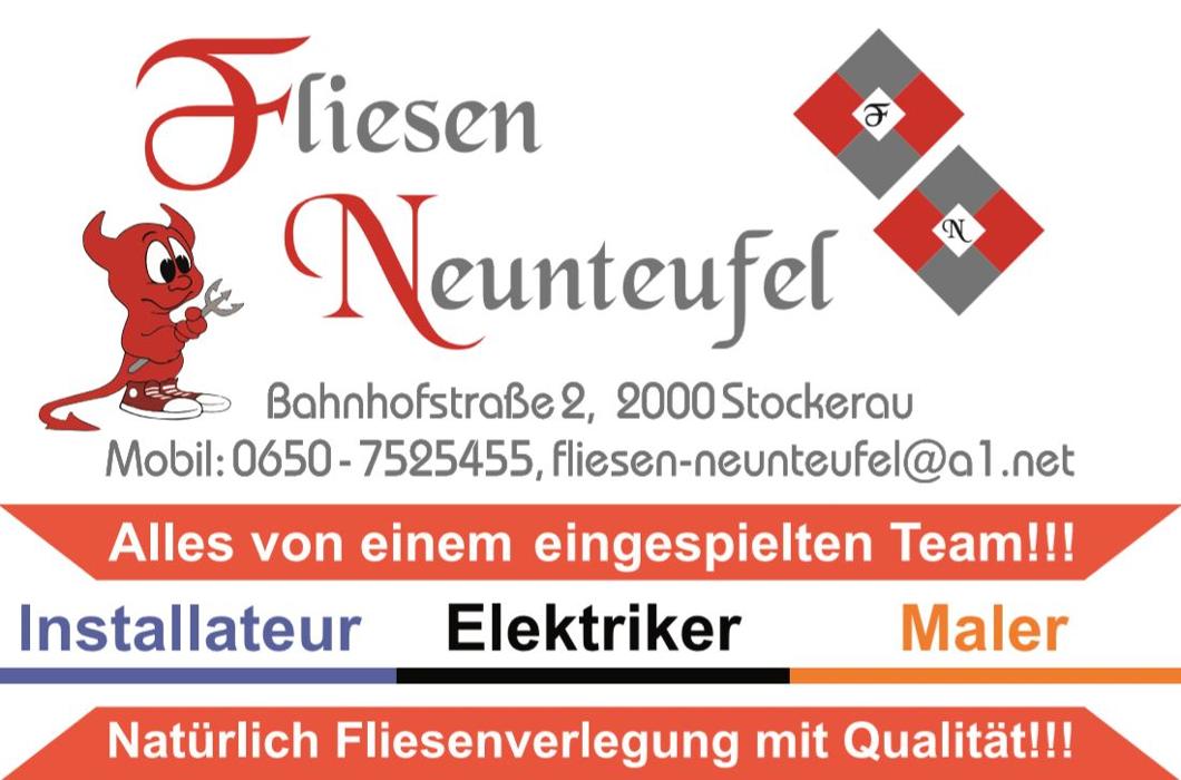 Fliesen Neunteufel, Bahnhofstraße in Stockerau
