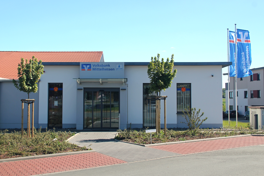 Volksbank Mittelhessen eG - Filiale Hüttenberg / Rechtenbach (neben Rewe-Markt), Frankfurter Straße in Hüttenberg