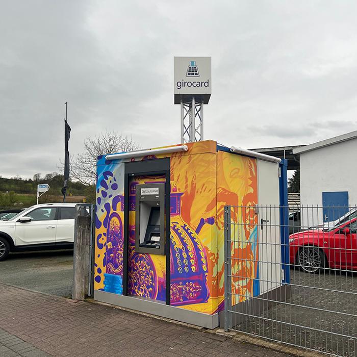 Volksbank Mittelhessen eG - sb-Filiale Leun, Wetzlarer Straße in Leun