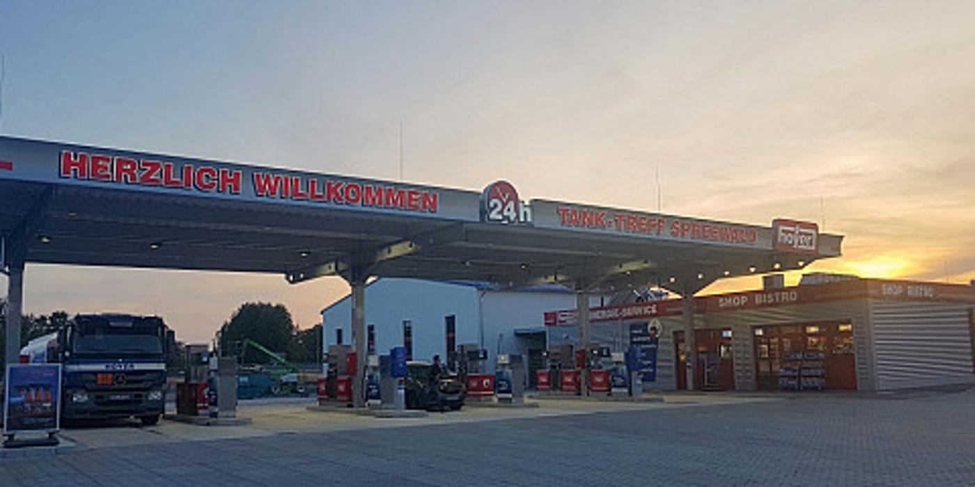 Hoyer Tank-Treff, Vorberger Straße in Lübbenau