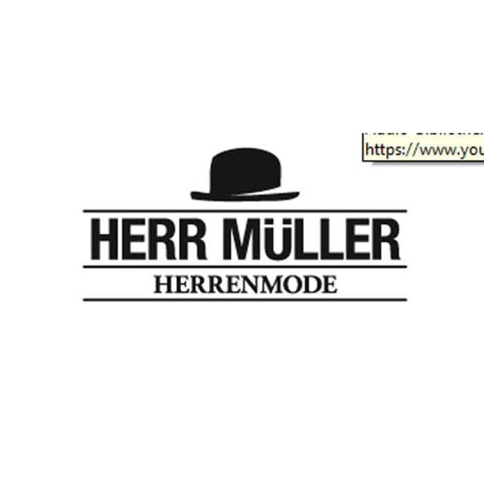 Logo Herr Müller Herrenmode Logo Herr Müller Herrenmode