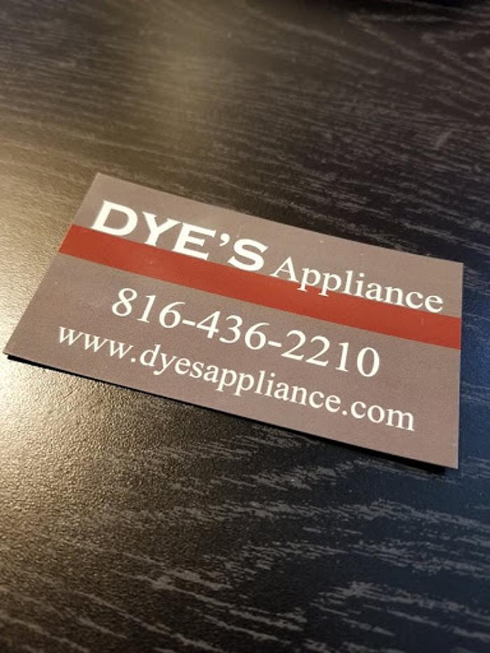 Dye's Appliance - Kansas City, MO