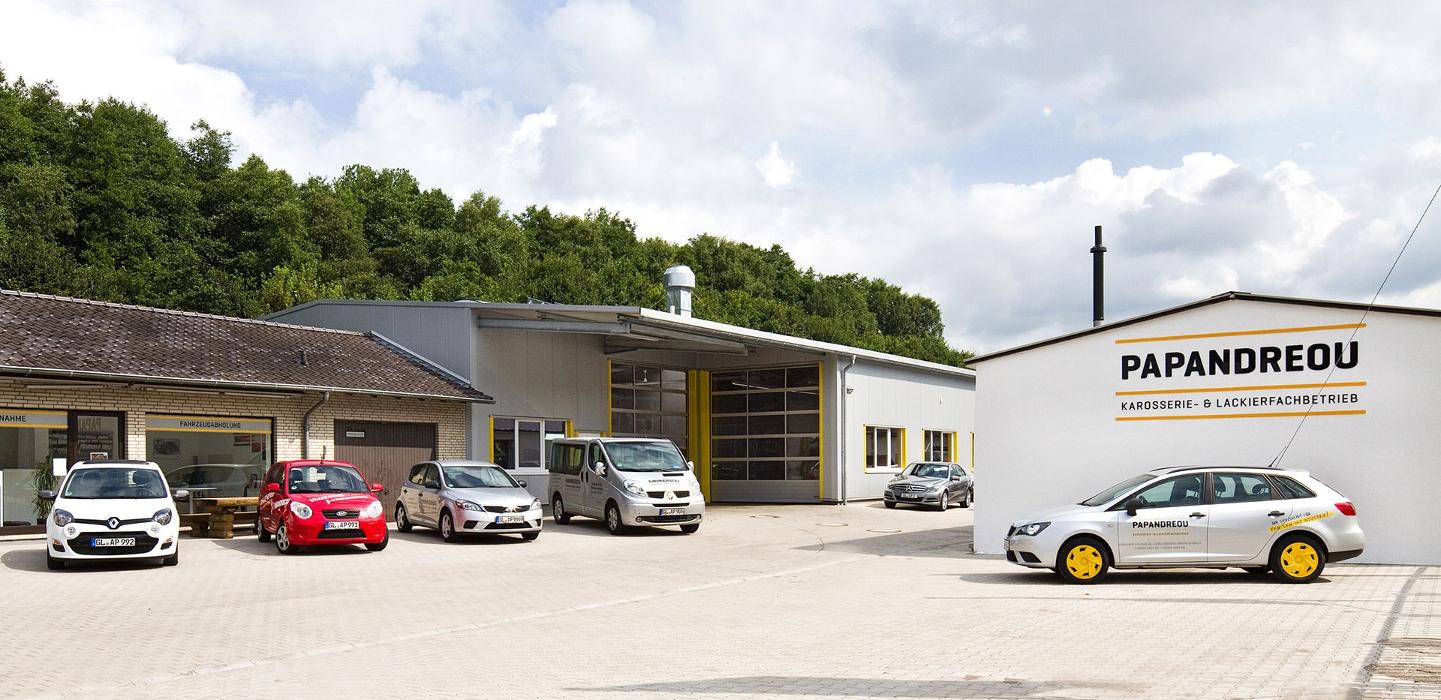 PAPANDREOU OHG Karosserie- & Lackierfachbetrieb, Lindlarer Straße in Overath