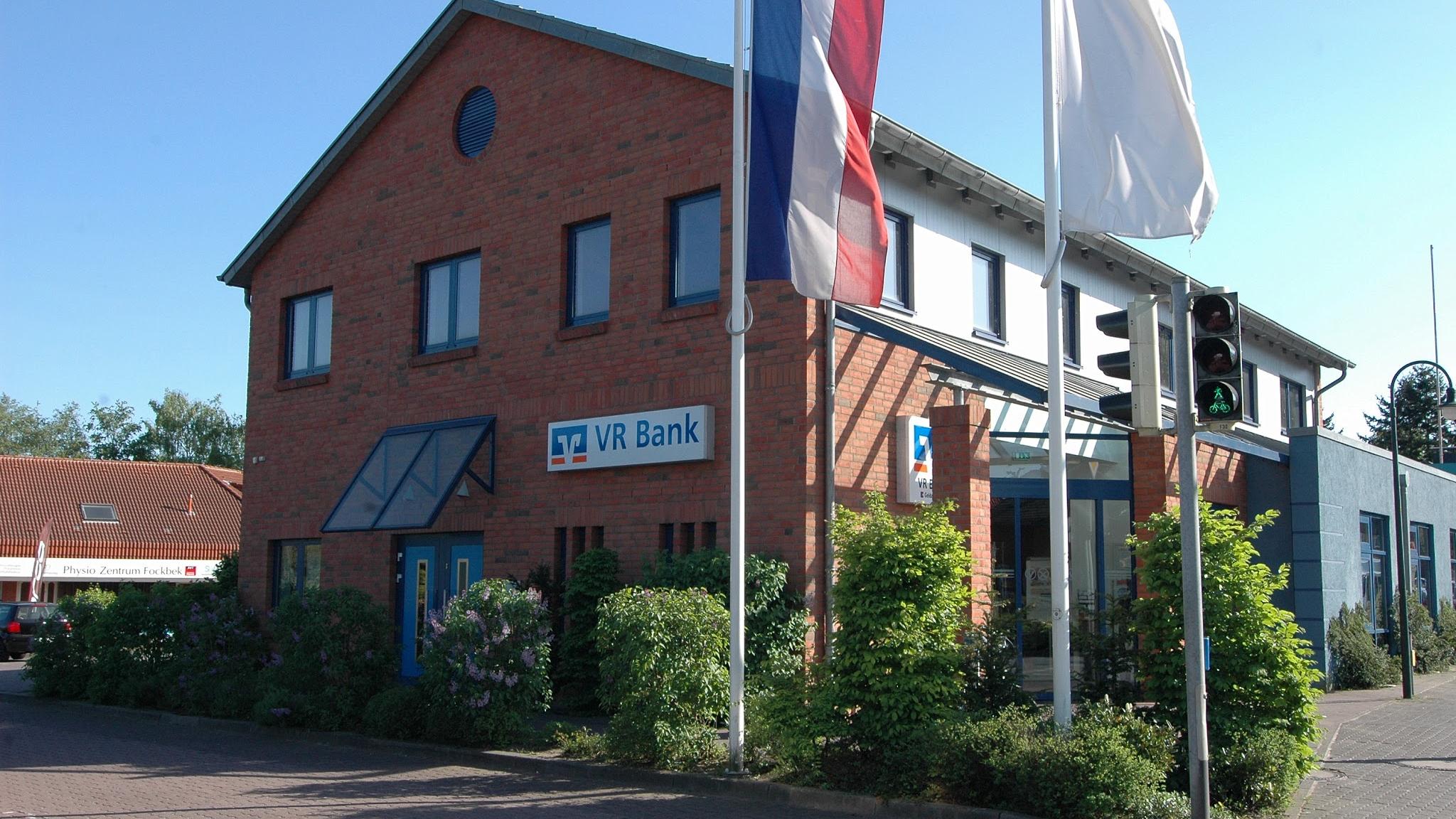 VR Bank Schleswig-Holstein Mitte eG, Geldautomat Fockbek - Niederlassung VR Bank Schleswig-Mittelholstein, Rendsburger Straße in Fockbek
