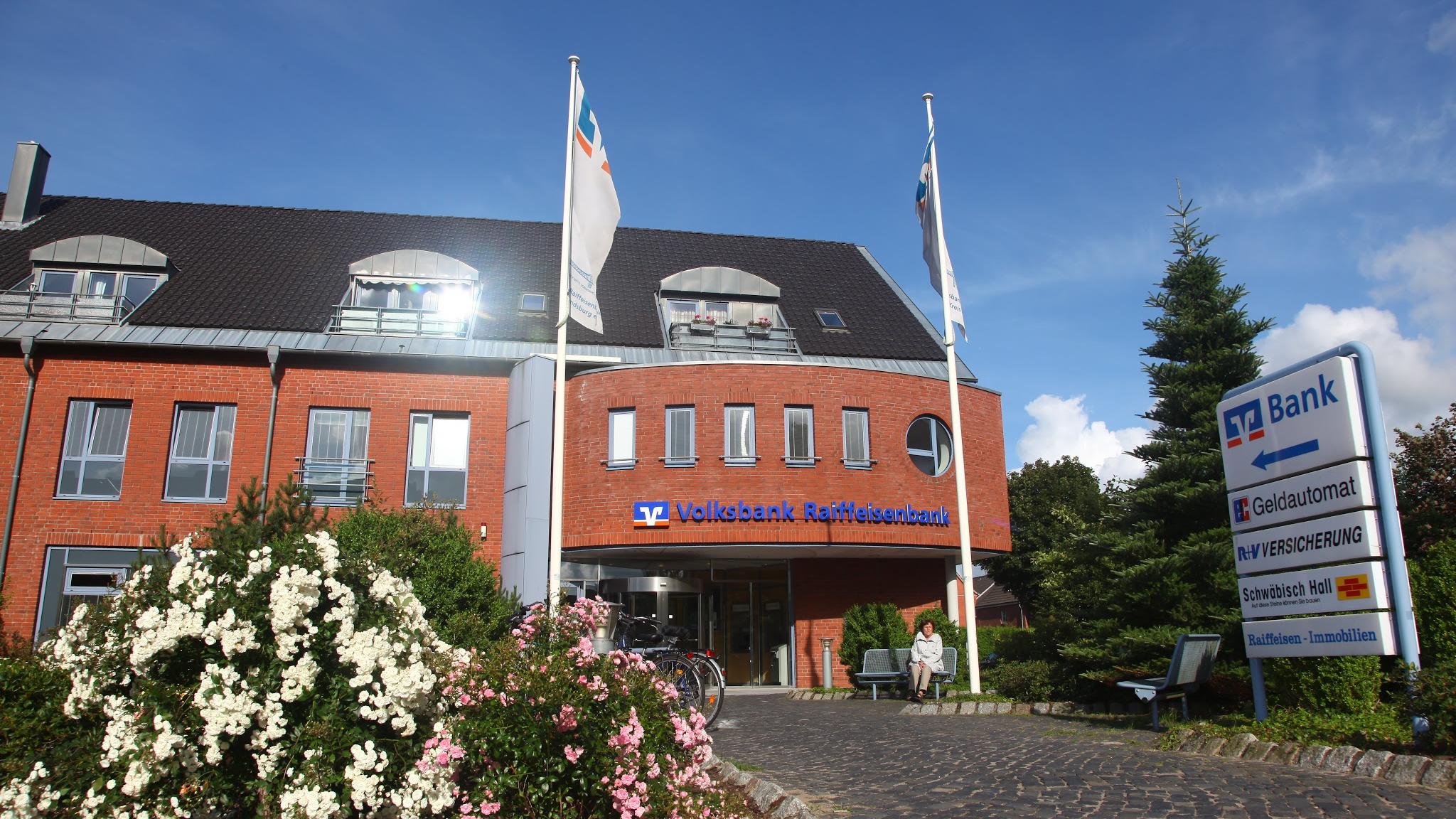 VR Bank Schleswig-Holstein Mitte eG, Geldautomat Büdelsdorf - Niederlassung VR Bank Schleswig-Mittelholstein, Parkallee in Büdelsdorf