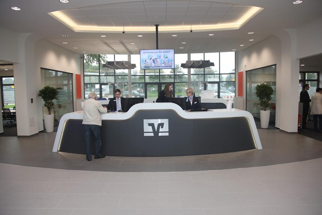 VR Bank Schleswig-Holstein Mitte eG, Geldautomat Osterrönfeld am Kreisel - Niederlassung VR Bank Schleswig-Mittelholstein, Kieler Straße in Osterrönfeld