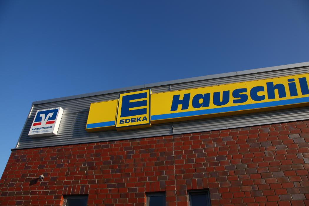 VR Bank Schleswig-Holstein Mitte eG, Geldautomat EDEKA Hauschildt - Niederlassung VR Bank Schleswig-Mittelholstein, Konrad-Adenauer-Straße in Rendsburg