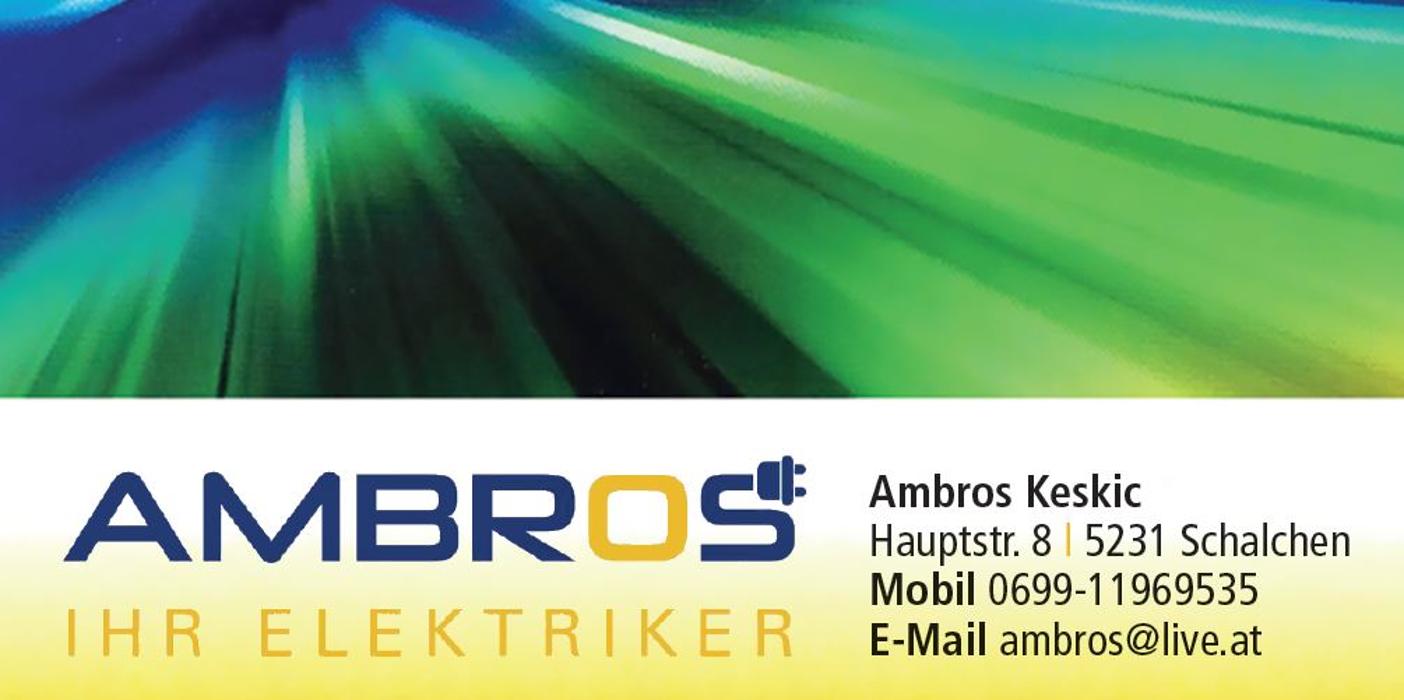 Elektriker Ambros, Hauptstraße in Schalchen