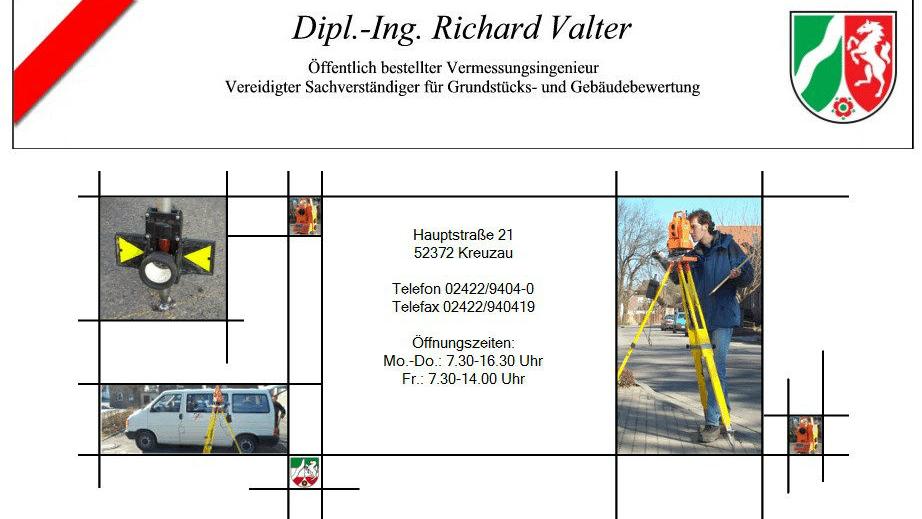 Vermessungsbüro Valter & Winandi GbR, Hauptstraße in Kreuzau