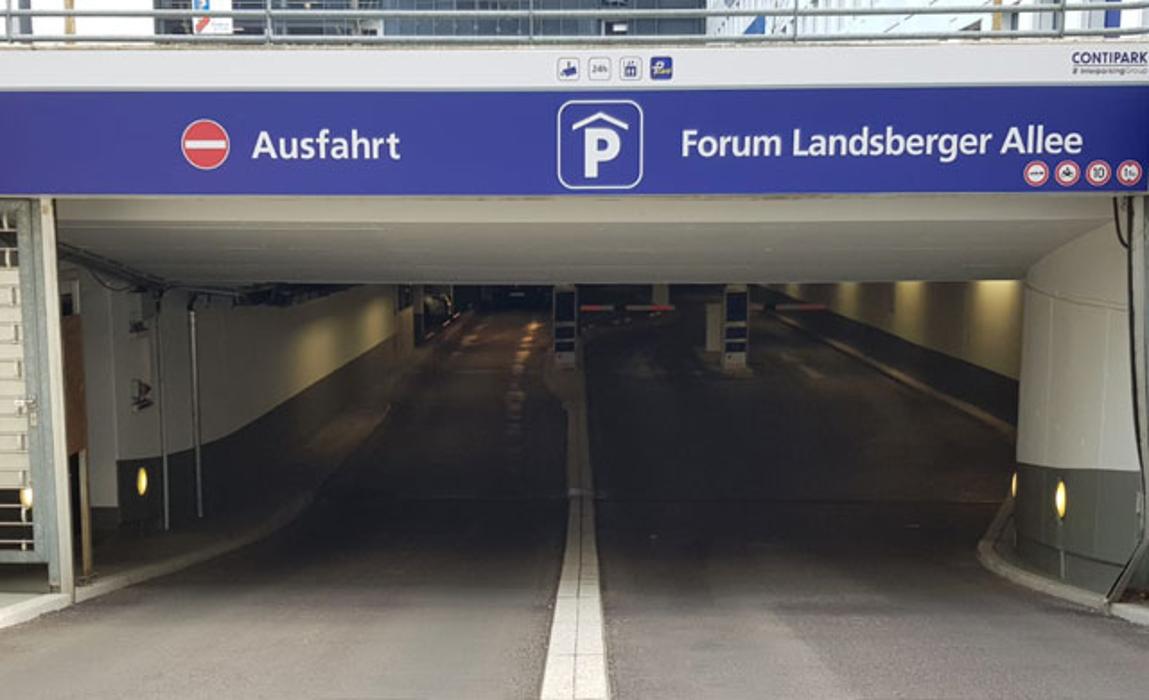 CONTIPARK Parkhaus Forum Landsberger Allee, Storkower Straße in Berlin