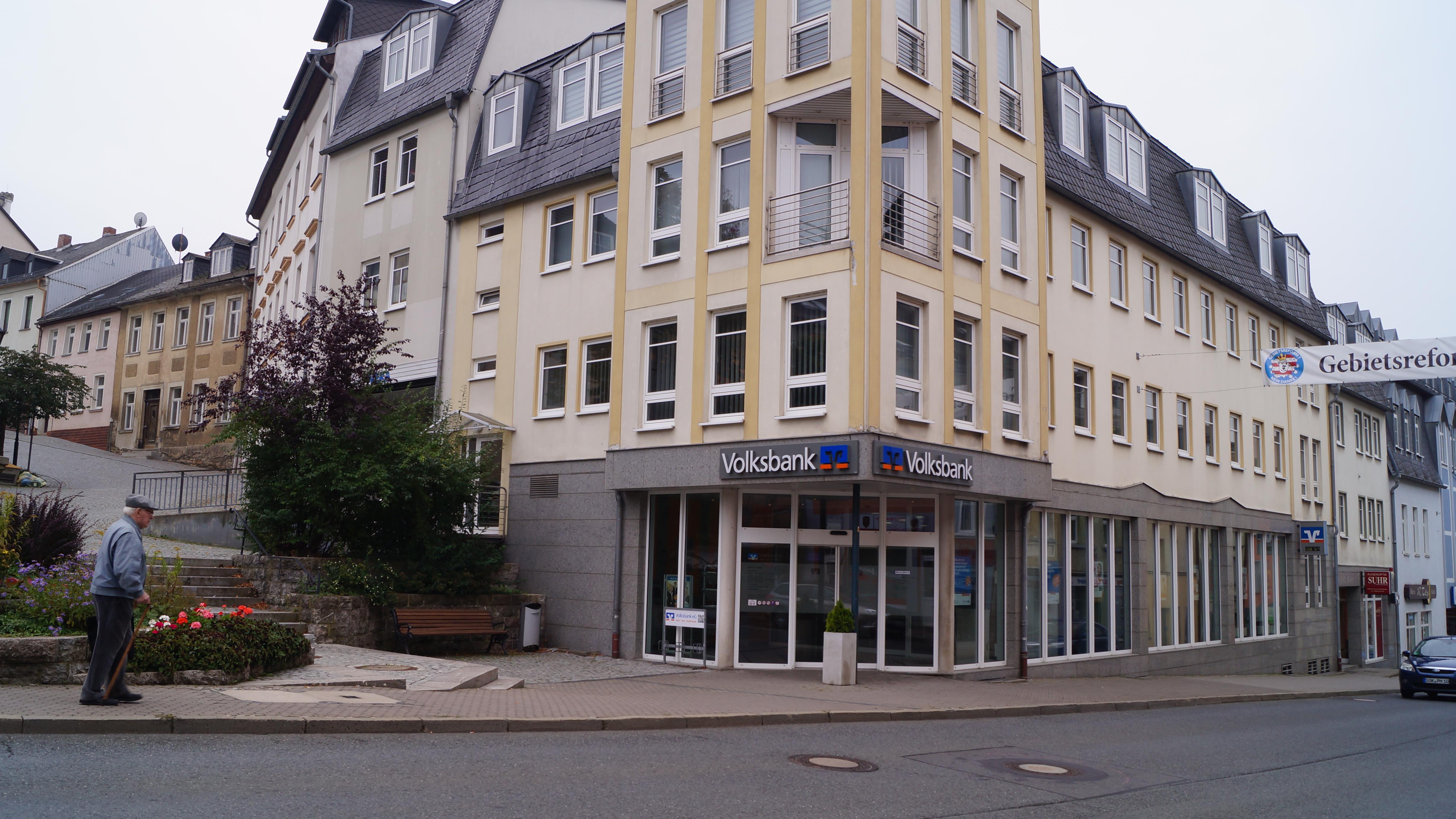 Volksbank eG Gera Jena Rudolstadt, Filiale Schleiz, Markt in Schleiz