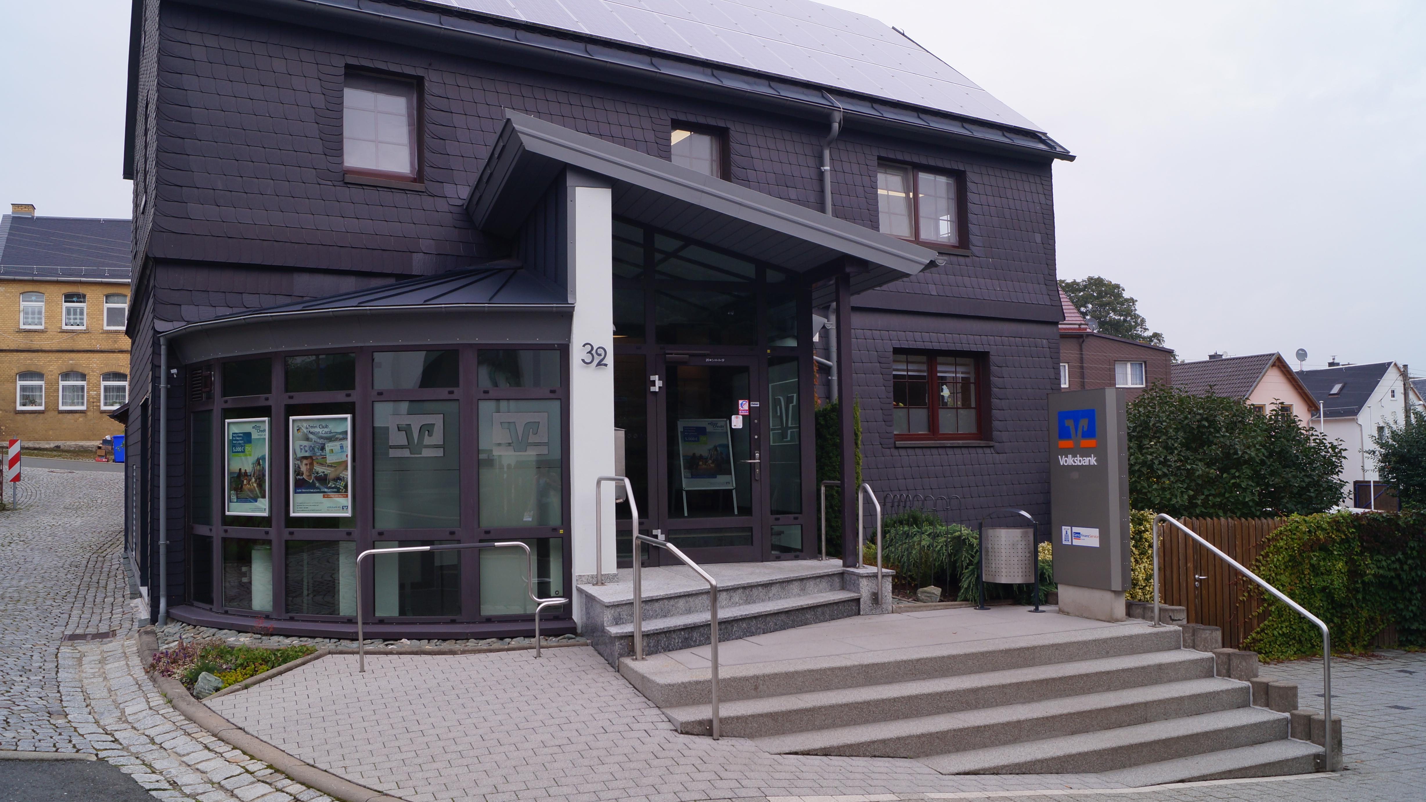 Volksbank eG Gera Jena Rudolstadt, SB-Standort Remptendorf, Bahnhofstraße in Remptendorf