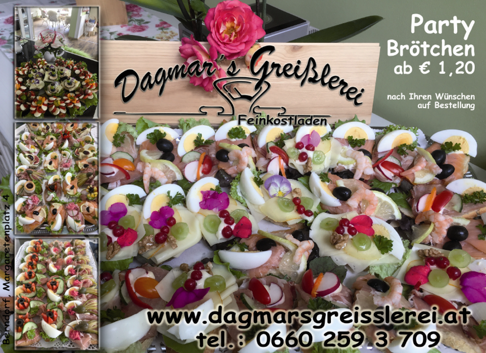 Dagmar's Greißlerei - Feinkostladen & Party-Brötchen, Margaretenplatz in Berndorf