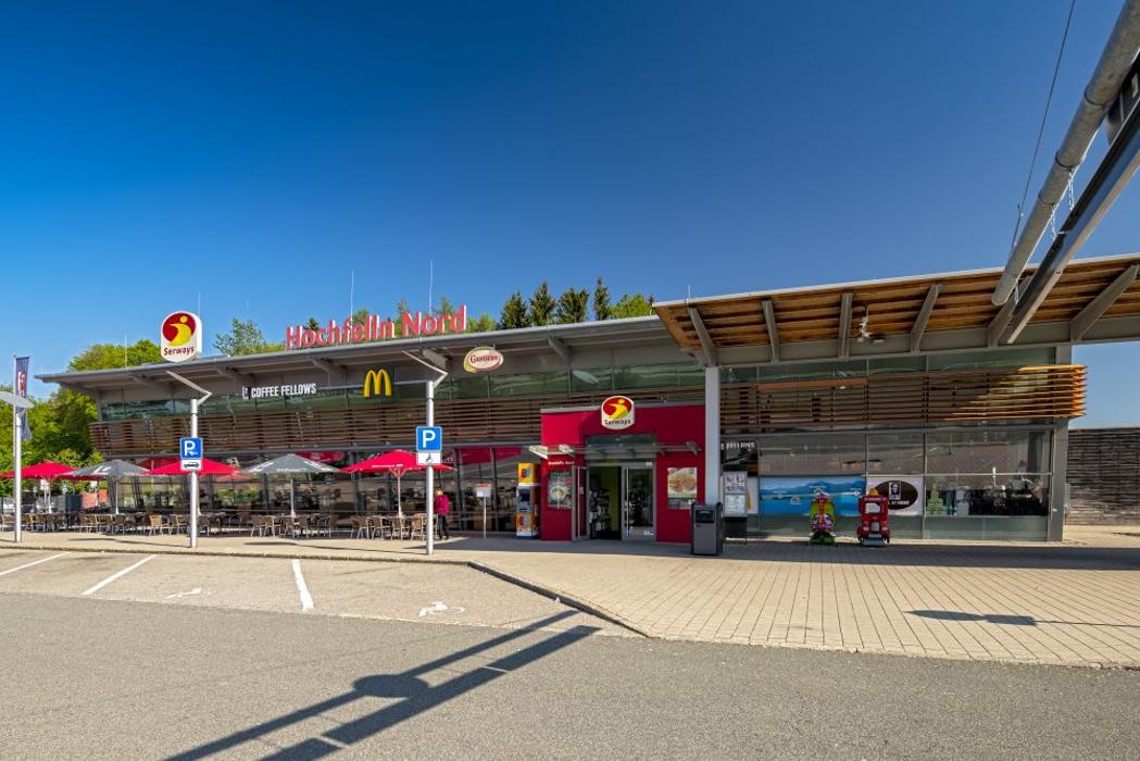 McDonald's, Raststätte Hochfelln Nord in Bergen